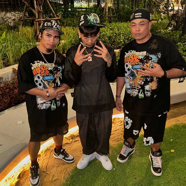 ผลงานสกรีนจริง
